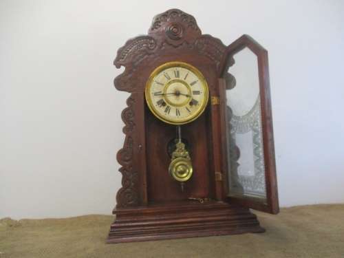 Nice Antique Ansonia Mantel Clock By The Ansonia Clock Co. Manufactures. U.S.A.