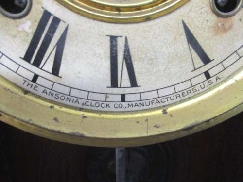 Nice Antique Ansonia Mantel Clock By The Ansonia Clock Co. Manufactures. U.S.A.