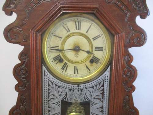 Nice Antique Ansonia Mantel Clock By The Ansonia Clock Co. Manufactures. U.S.A.