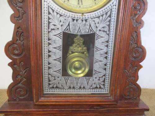 Nice Antique Ansonia Mantel Clock By The Ansonia Clock Co. Manufactures. U.S.A.