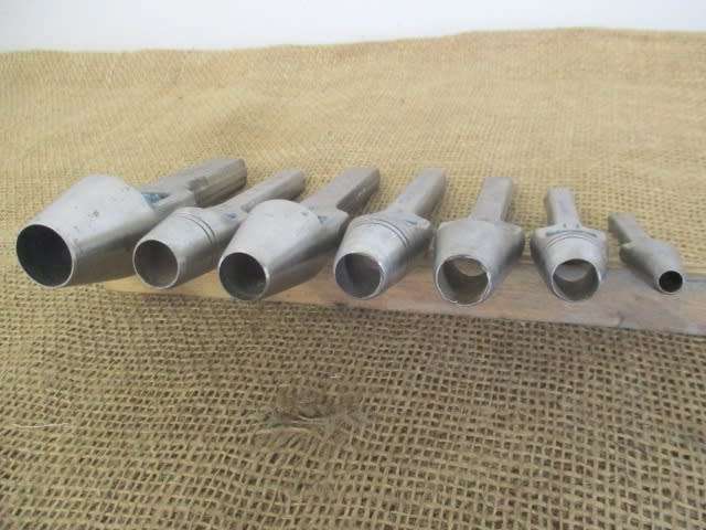 Superb Vintage Heavy Duty Mixed Brand Leather Hollow Punch Set