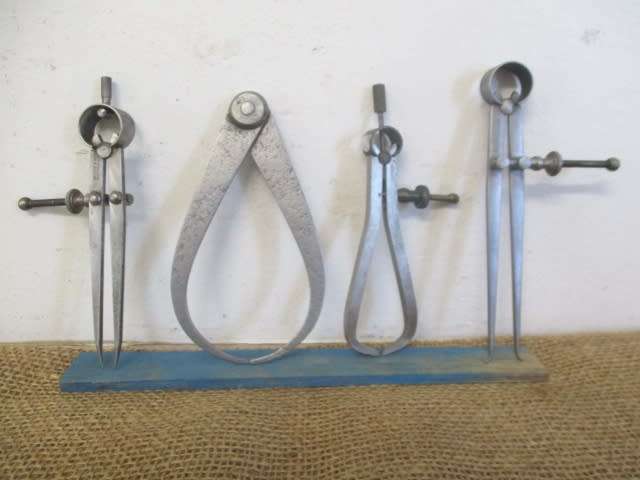 Nice Collection Of Four Vintage Calipers