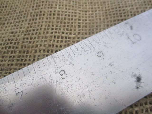 Beautiful Vintage No 12 Stanley 12 inch All Metal Try Square        Made In USA