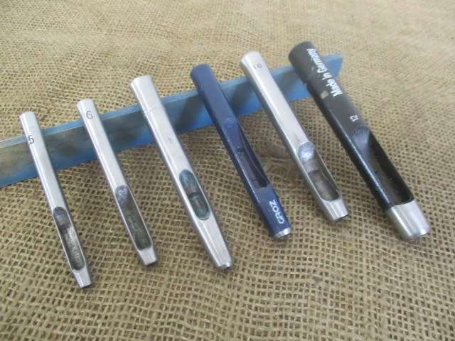 For Adam`s Bid Only -  A Collection Of Good Quality Old School Mixed Brand Leather Hollow Punches