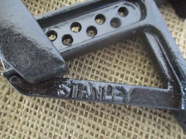 Very Rare Antique Stanley No 203 Bench Bracket                 Approx 1915