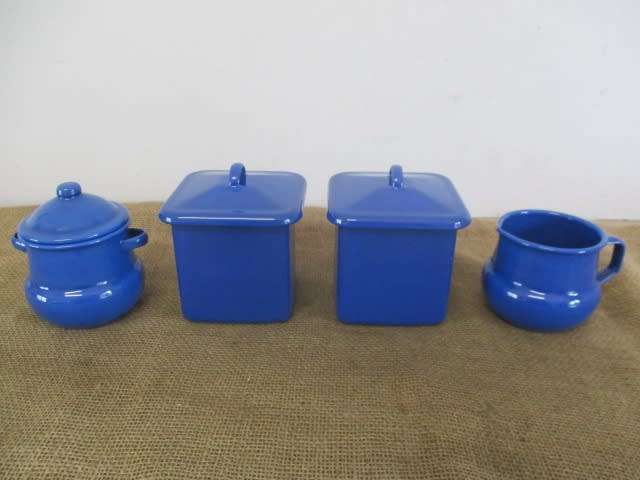 Real Spectacular And Genuine Enamel Four Piece Set