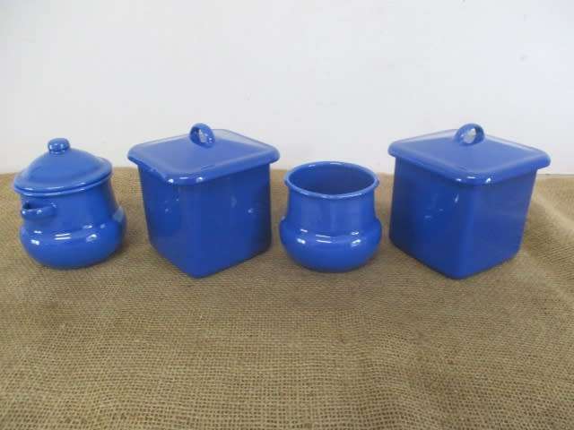 Real Spectacular And Genuine Enamel Four Piece Set