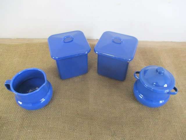 Real Spectacular And Genuine Enamel Four Piece Set