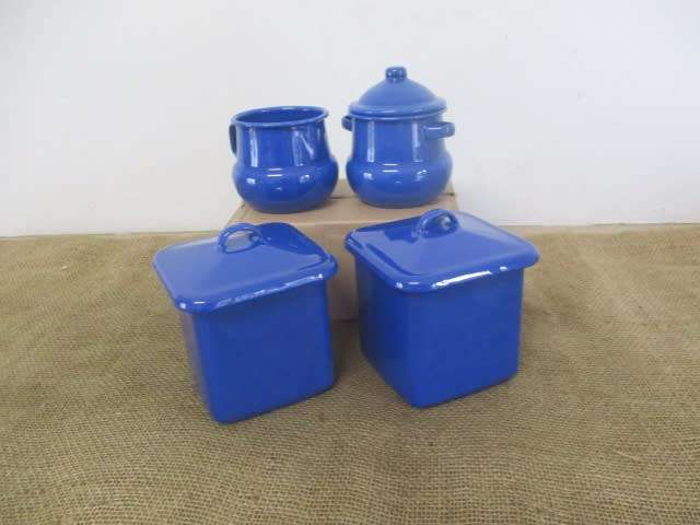 Real Spectacular And Genuine Enamel Four Piece Set