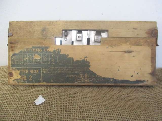 Vintage Stanley Sweetheart No 55 Universal Combination Plane With 13 Cutters   USA.