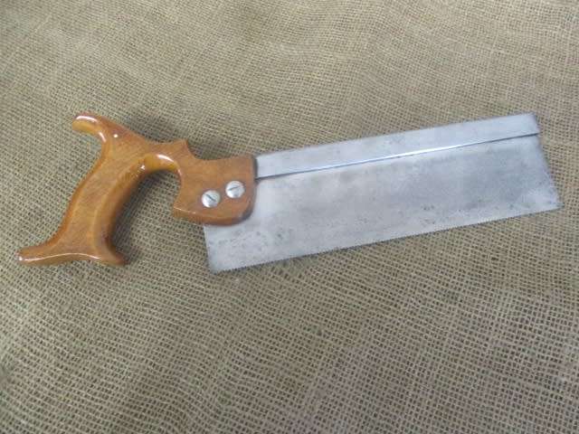 Rare Vintage John Bellingham 10` Carpenter`s Tenon Saw          Sheffield