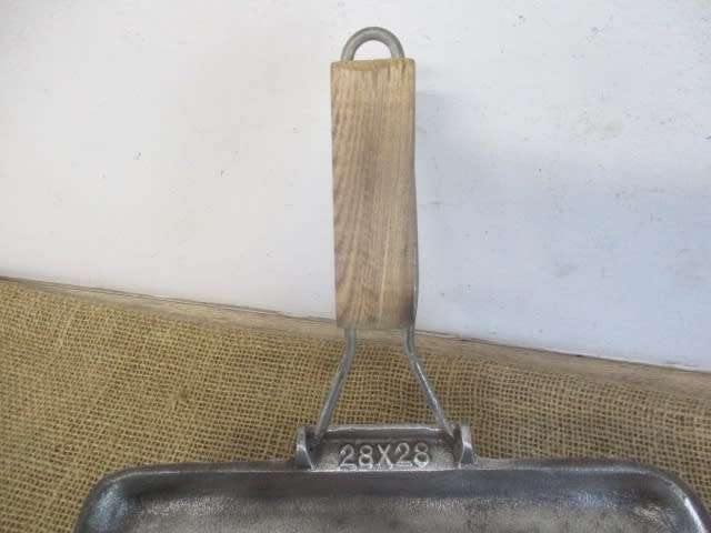 Beautiful Sizable 28 X 28 Cast Iron Skillet