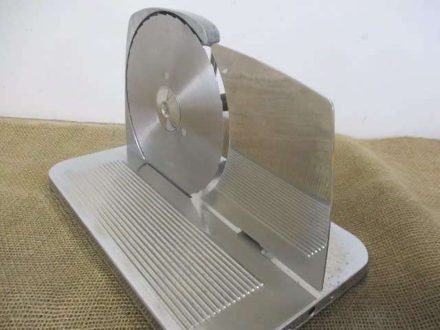 For Michelle`s Bid Only - Good Vintage Pineware Stainless Bread Slicer