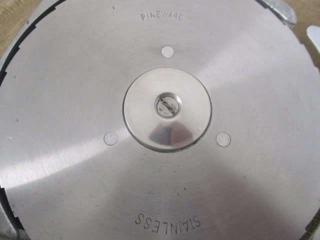 For Michelle`s Bid Only - Good Vintage Pineware Stainless Bread Slicer