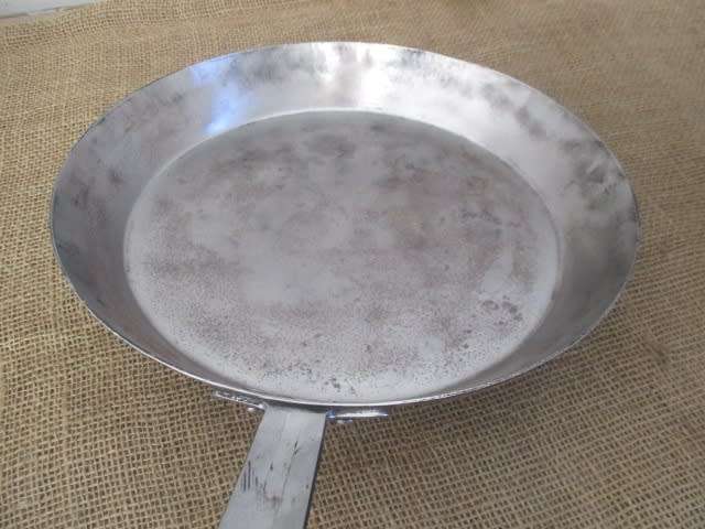 Beautiful Decent Large  Vintage Hendler's 30cm Steel Frying Pan
