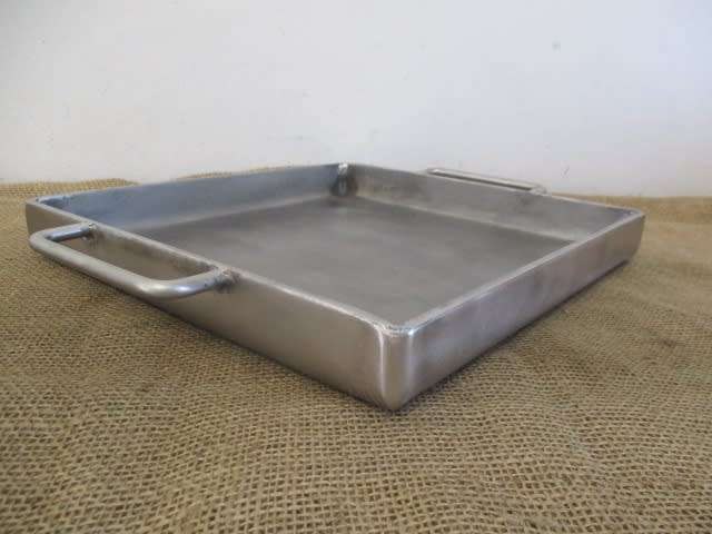 Forever And Forever... Sizable Robust Solid Steel Frying Pan Made Of 7mm Steel