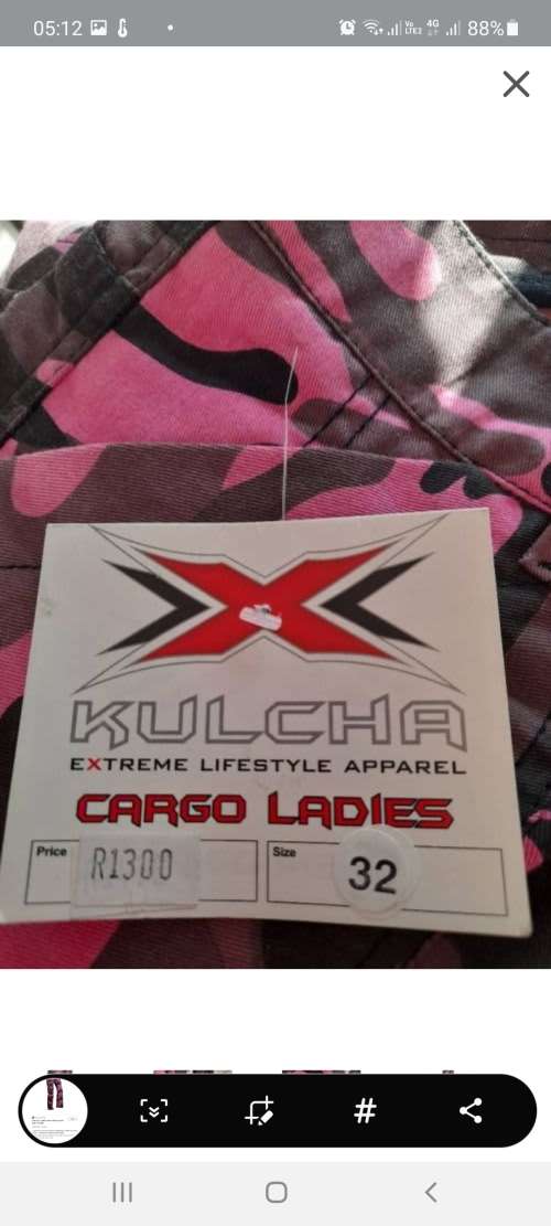 Cyle pants made in south africa