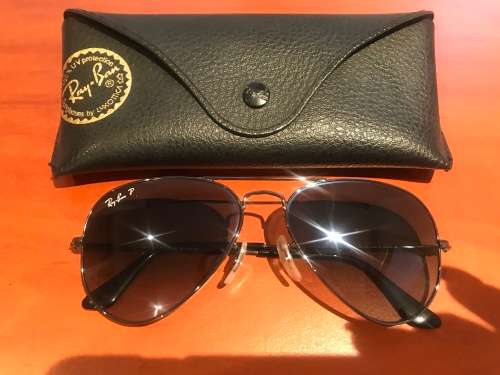 Rayban Aviators Polarized RB3025 Large Metal 004/78 55 14 3P