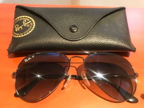 Rayban Aviators Polarized RB3025 Large Metal 004/78 55 14 3P