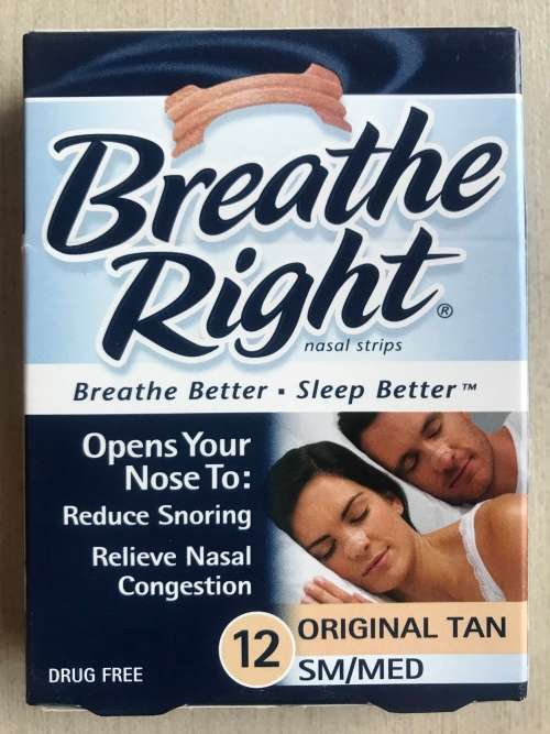 Breathe Right Nasal Strips