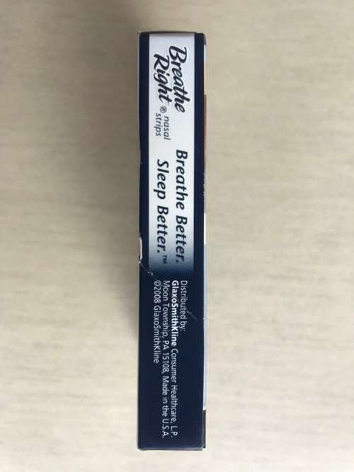 Breathe Right Nasal Strips