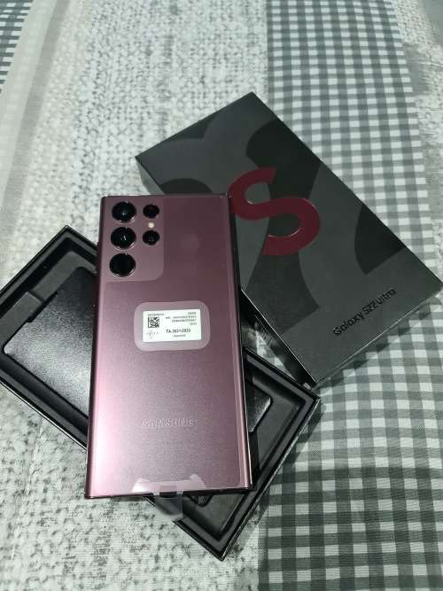 Samsung S22 Ultra Burgundy 256GB