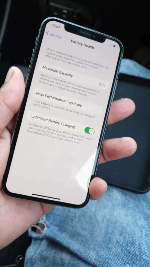 Apple iPhone X 64GB Silver