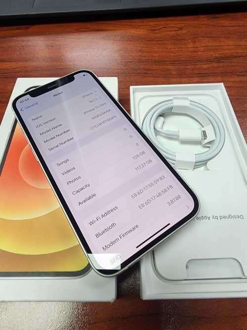 Apple iPhone 12 Mini 128GB White