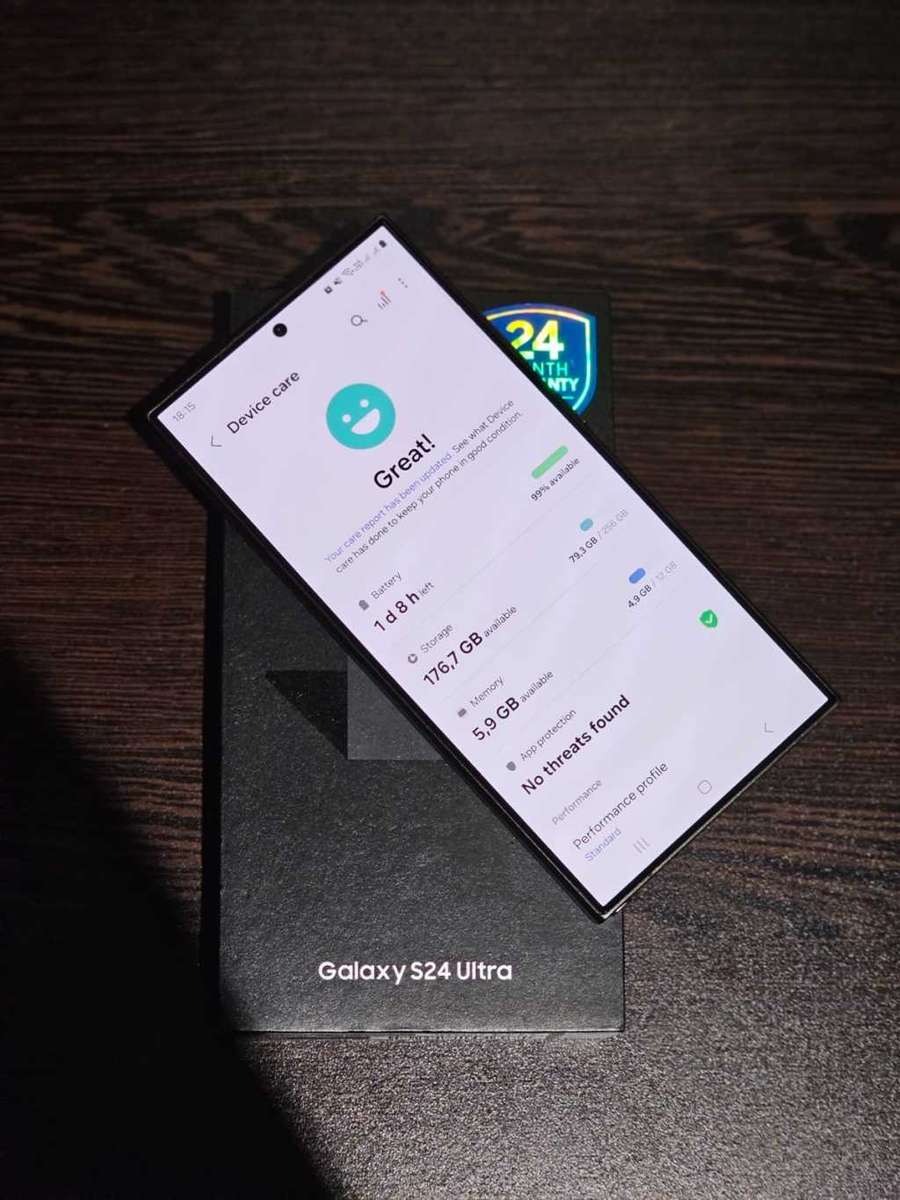 Samsung S24 Ultra 256GB Black