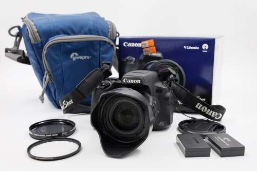 Canon Powershot SX 70 HS Camera and Accessories