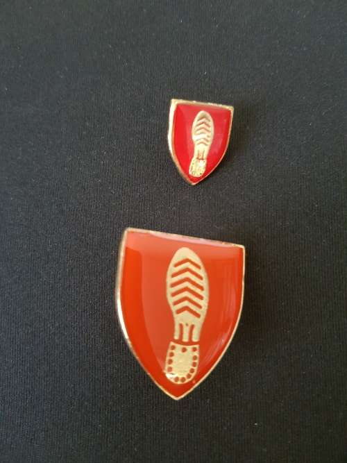 Tracker Instructor Badge Set :Mess Dress/Collar 1 and 2 pins