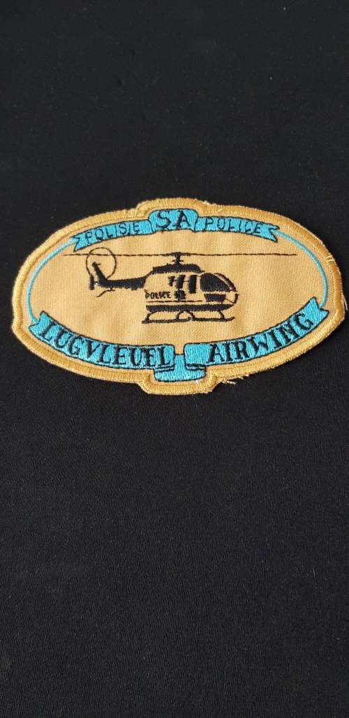 SAPS Air Wing Helicopter Patch Original