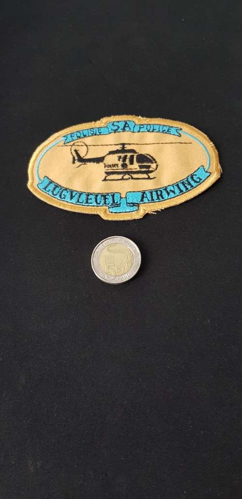 SAPS Air Wing Helicopter Patch Original