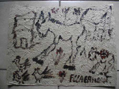 Claerhout specialty, this is his trademark, the donkey