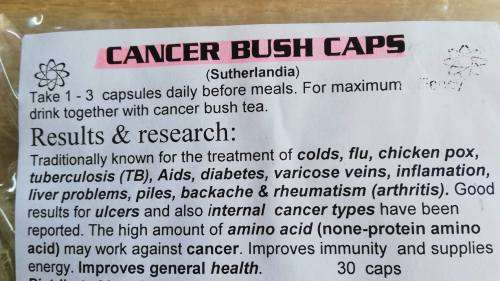 CANCERBUSH CAPS