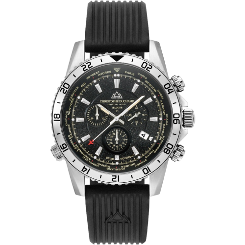 BRAND NEW | 2-YEAR WARRANTY |   Christophe Duchamp Men`s Velocite V1 Watch