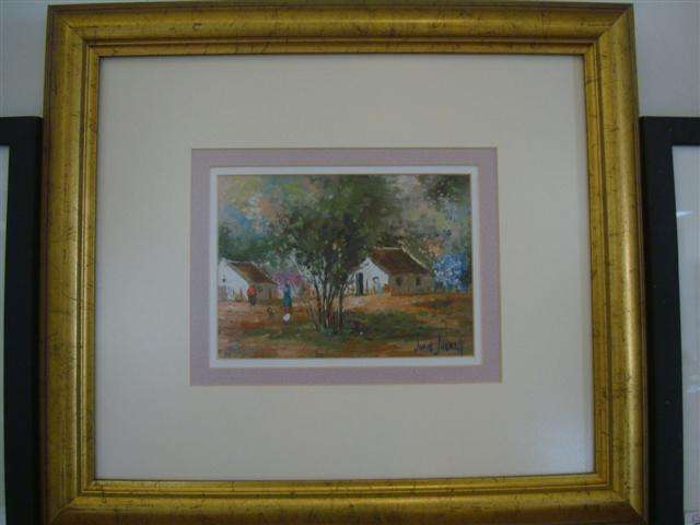 June Tuckett- oil painting (47.5 cm X 42.5cm)