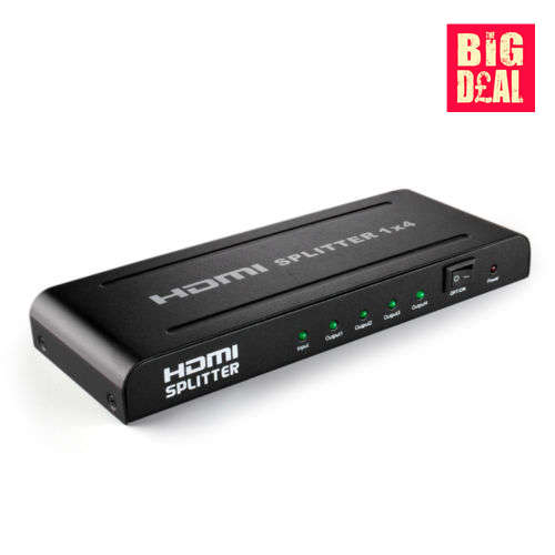 HDMI Splitter 1x4 Port Full HD 1080p