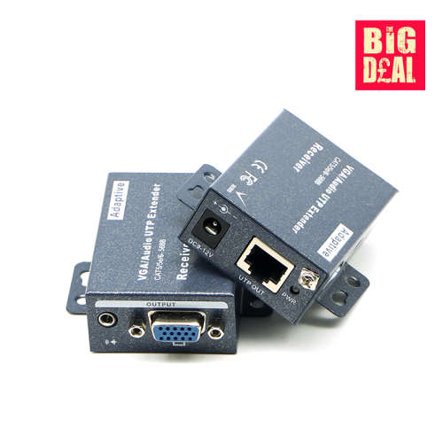 100m VGA+Audio Extender Over CAT5/5E/6