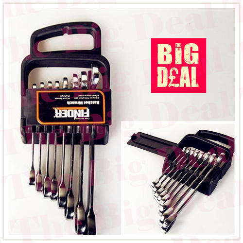 Finder 8pcs Ratchet Wrench Set