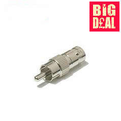 BNC Female to RCA Male Connector