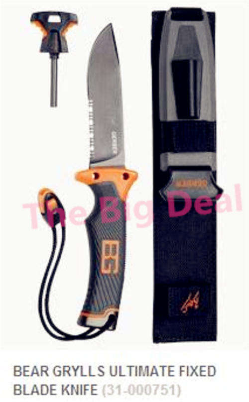 Bear Grylls Ultimate Fixed Blade Knife