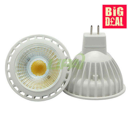 TBD 12V 5W MR16 GU5.3  LED COB Spotlight Cool White - 2 Years Warranty