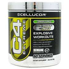 Cellucor C4 Pre-Workout Green Apple - 60 Servings
