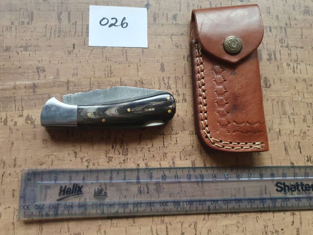 Damascus Steel Folding knife