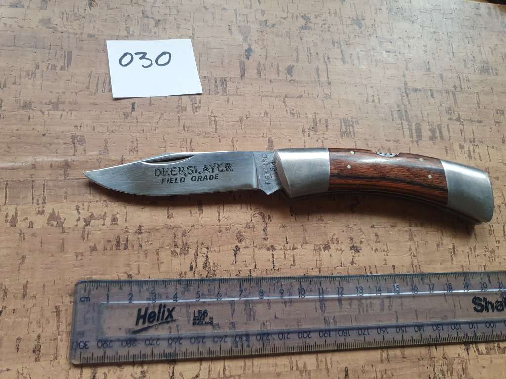 Precise Deerslayer Lockback knife