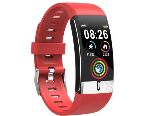 ECG, Temperature and Oxygen Saturation Level Enabled Fitness Tracker Watch