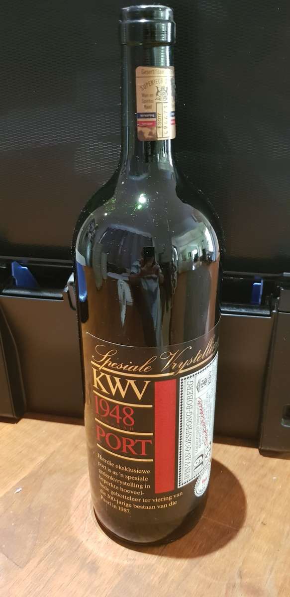 VINTAGE 1948 KWV PORT MAGNUM 1.5 LITER - RARE & COLLECTIBLE ITEM