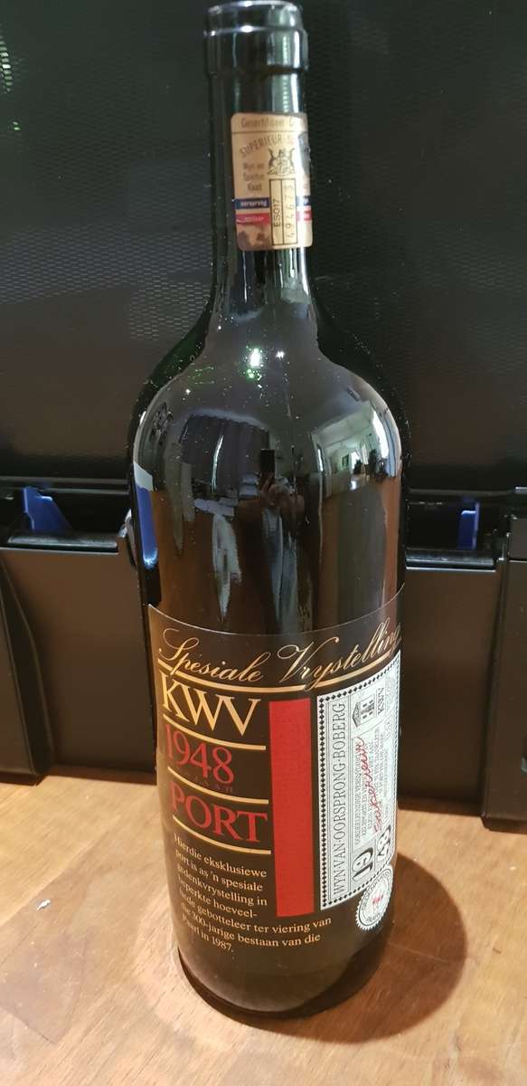 VINTAGE 1948 KWV PORT MAGNUM 1.5 LITER - RARE & COLLECTIBLE ITEM