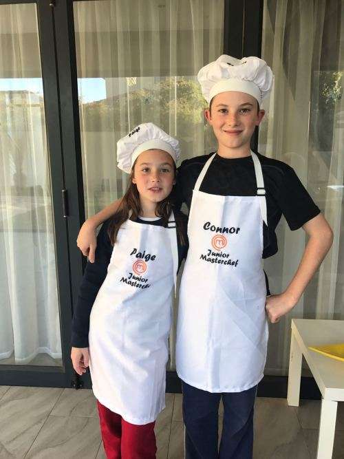 chefs set with embroidery